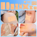 CXYARY Assorted Bandages Latex-Free Waterproof

