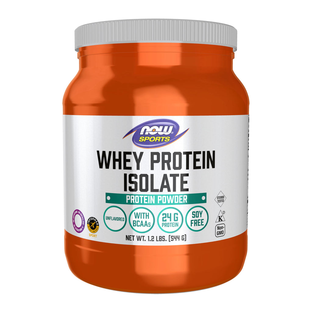 NOW Foods Whey Protein with BCAAs

