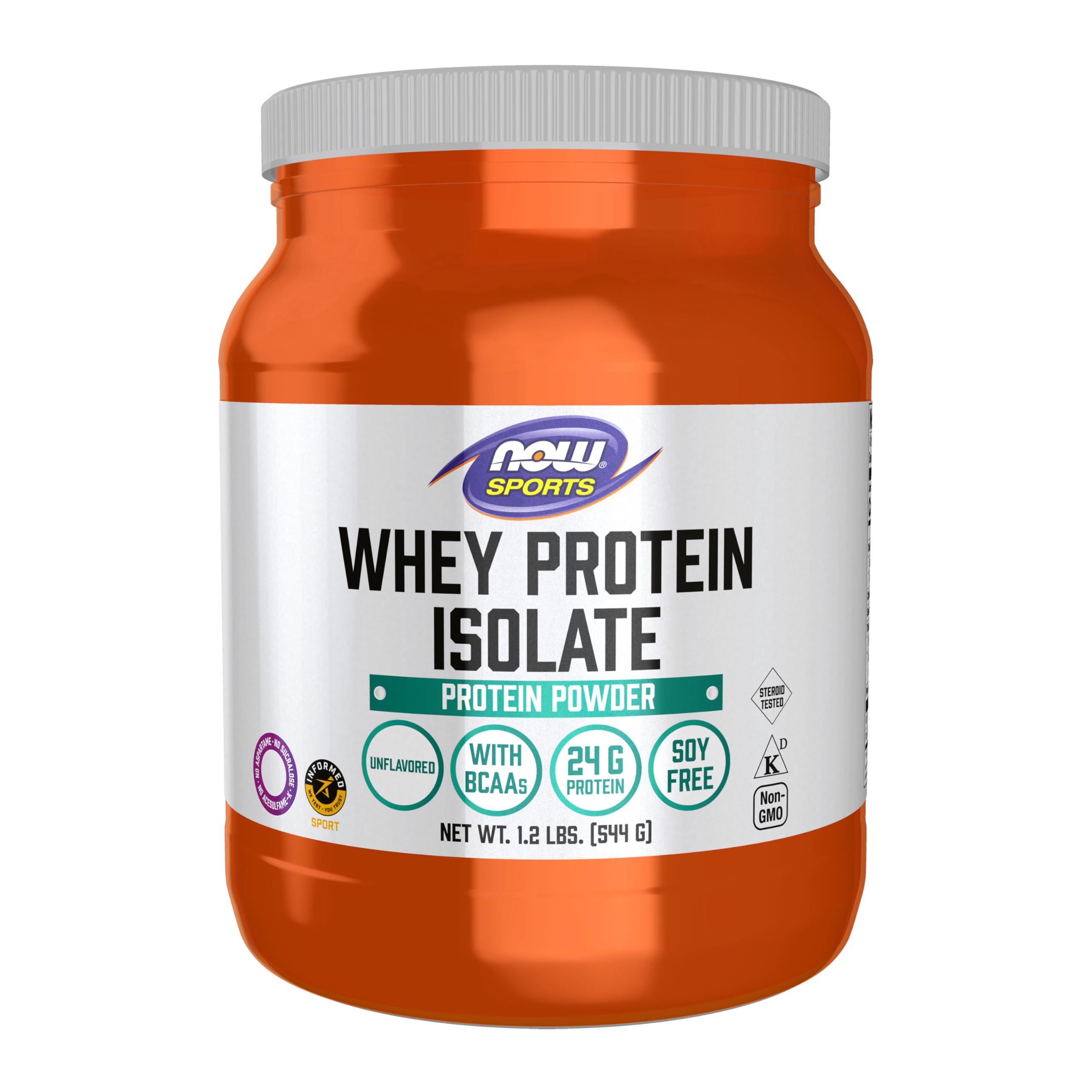 NOW Foods Whey Protein with BCAAs

