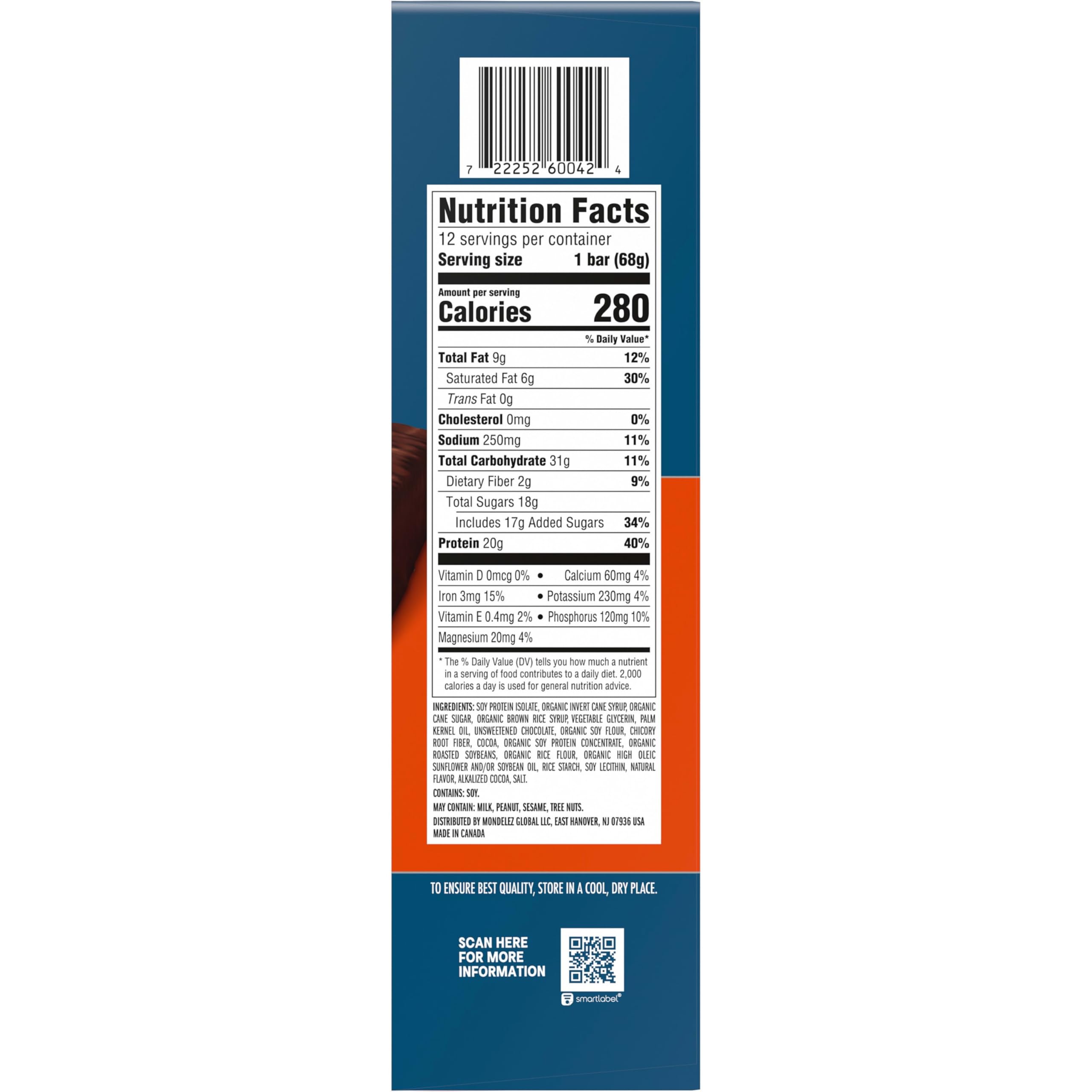 CLIF BUILDERS Protein Bars - Plant Based Protein

