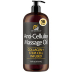M3 Naturals Anti Cellulite Massage Oil Collagen & Stem Cells

