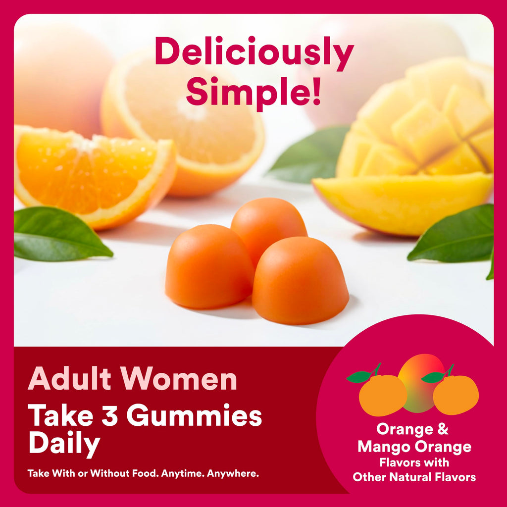 SmartyPants Women’s Plus 50+ Multi & Omegas Gummies

