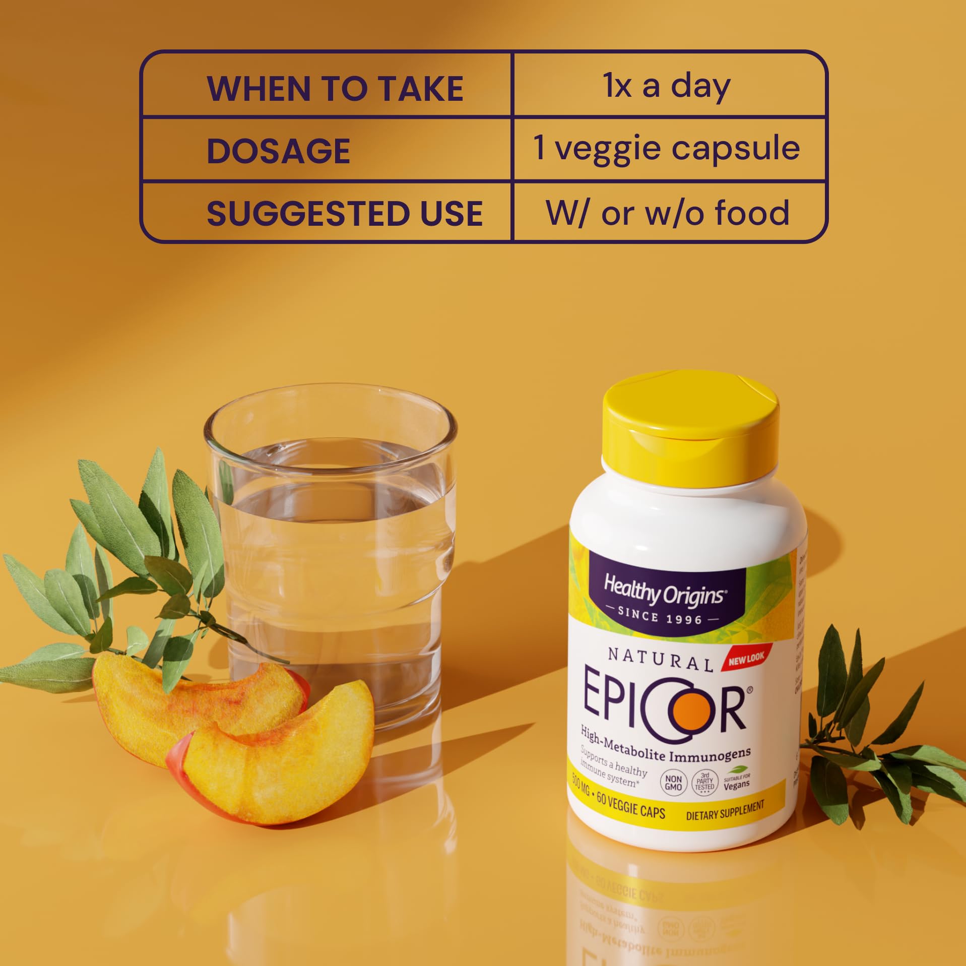 Healthy Origins EpiCor 500 mg Immunity Supplement

