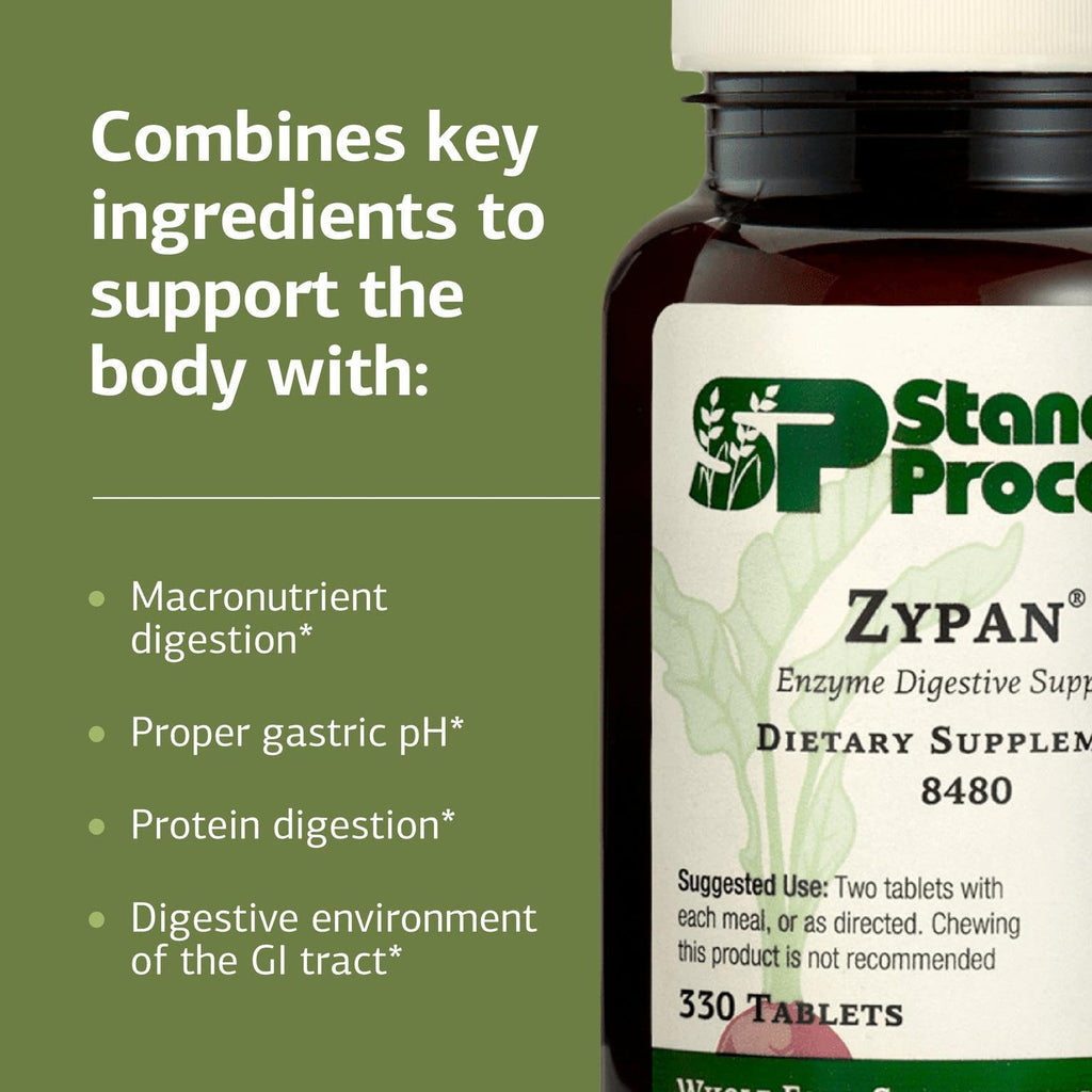 Zypan Digestive Health Tablets by Standard Process

