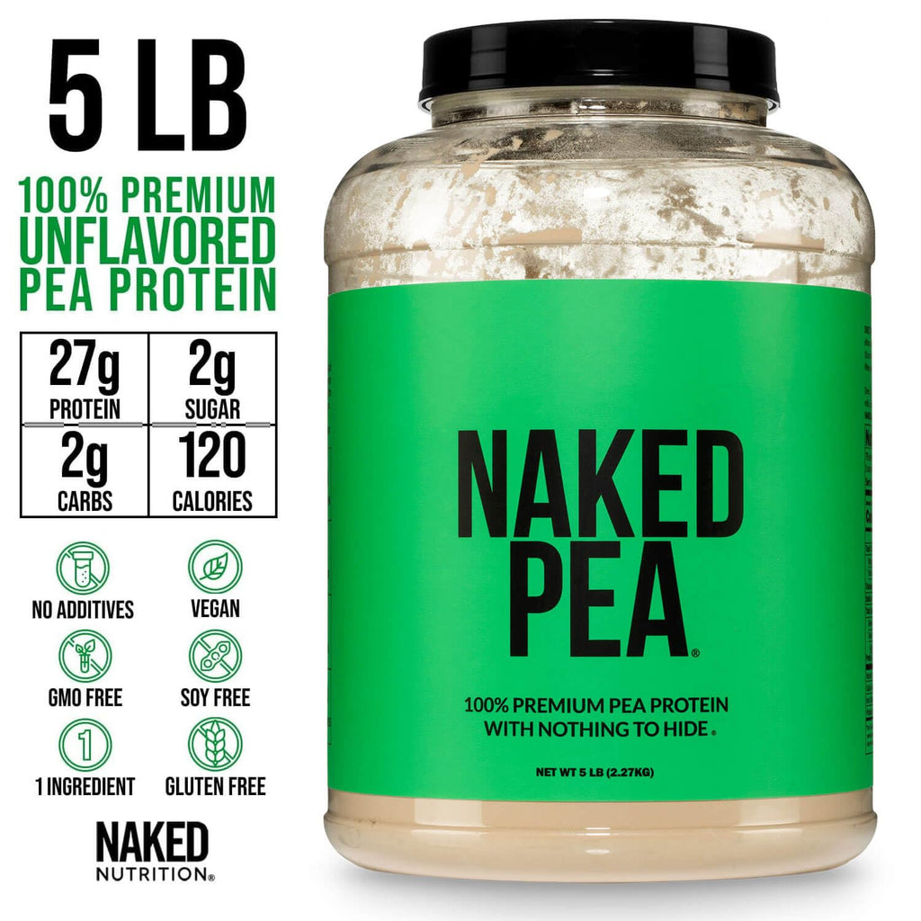 NAKED Pea Protein Powder - 100% Pea Protein Isolate

