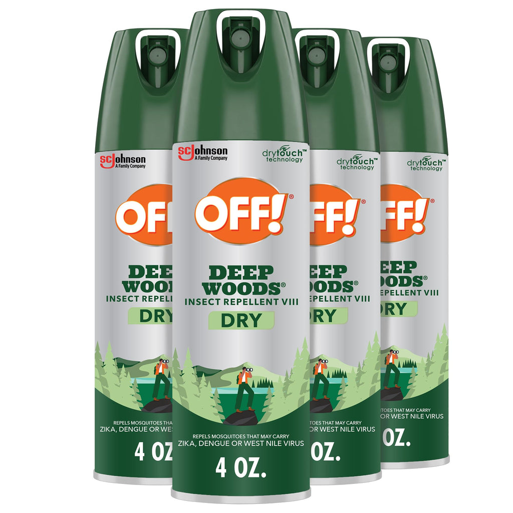 OFF! Deep Woods Insect Repellent Aerosol Dry Non-Greasy

