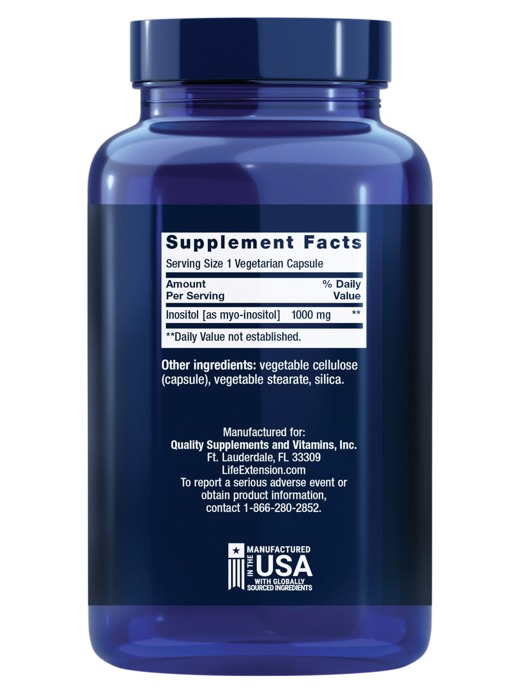 Life Extension Inositol Supplement - Mood & Metabolism

