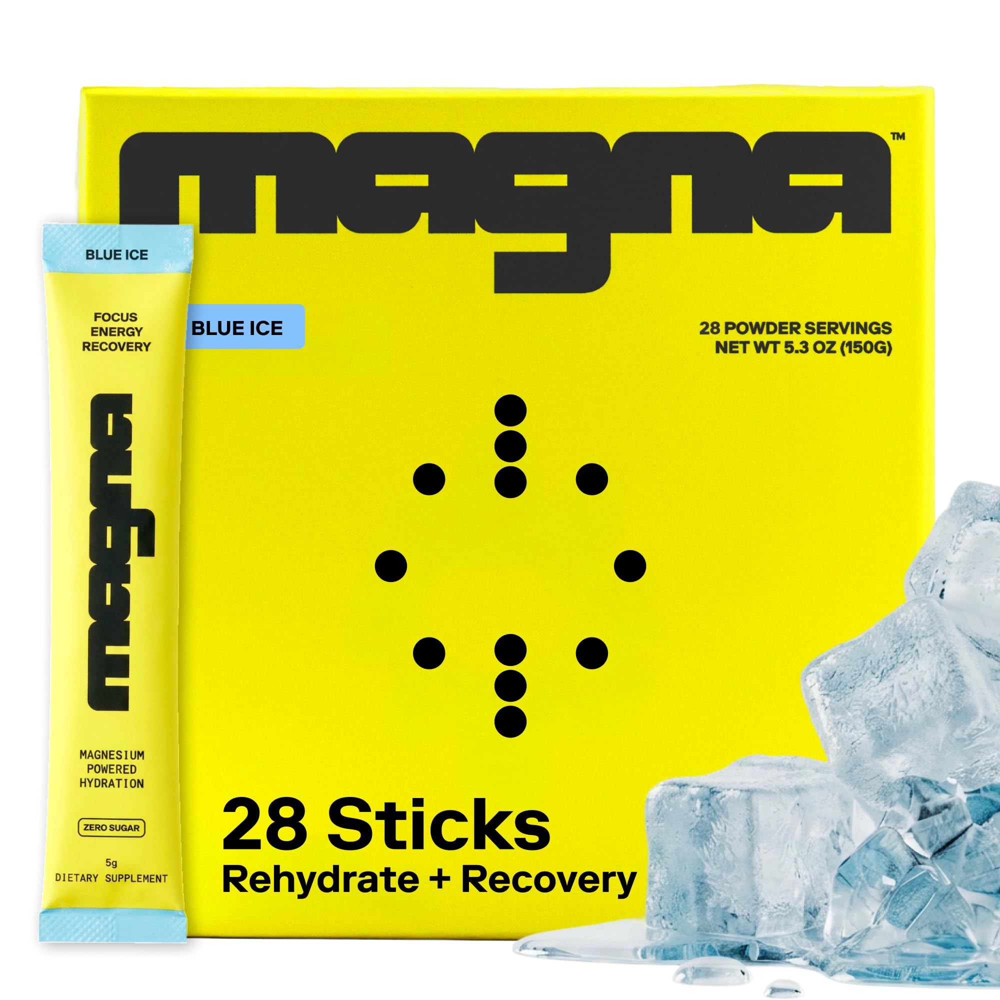 MAGNA Electrolytes Powder Drink Mix for Hydration, Energy & Focus