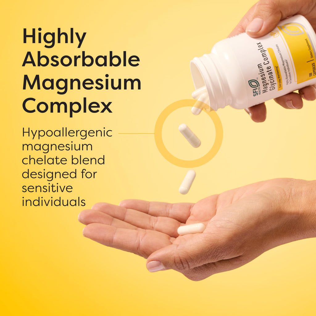SFI Health Magnesium Glycinate Complex - Dietary Supplement

