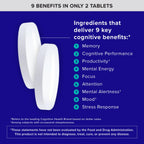 Qunol Brain Health Memory Citicoline & Magnesium L-Threonate

