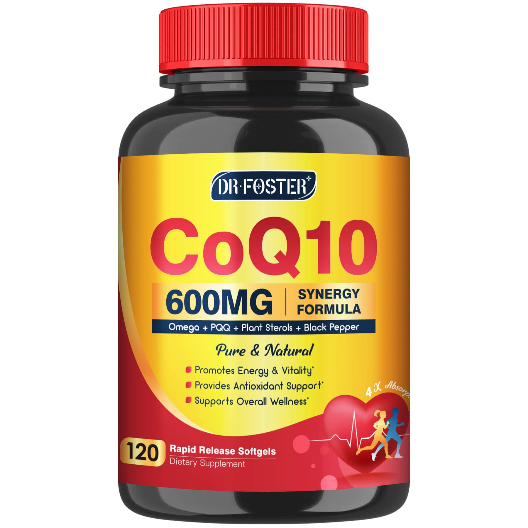 CoQ10 Supplement with Omega-3 PQQ

