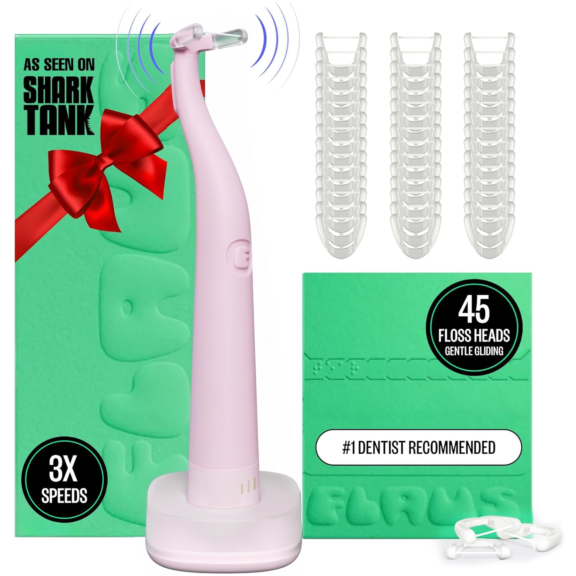 Flaus Electric Flosser - Water Floss Alternative for Teeth and Gums