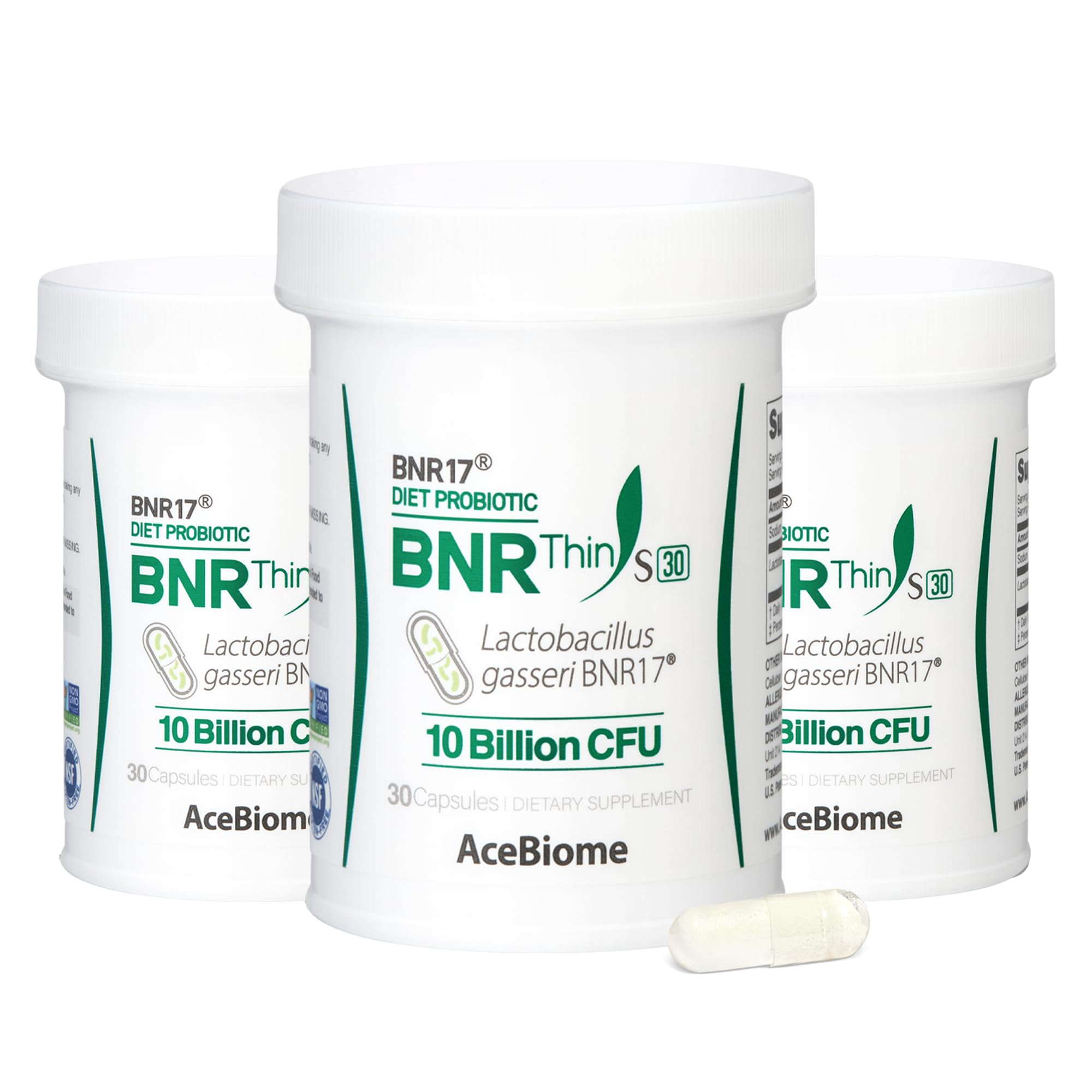 BNRThin Probiotic Lactobacillus gasseri BNR17 10 Billion CFU