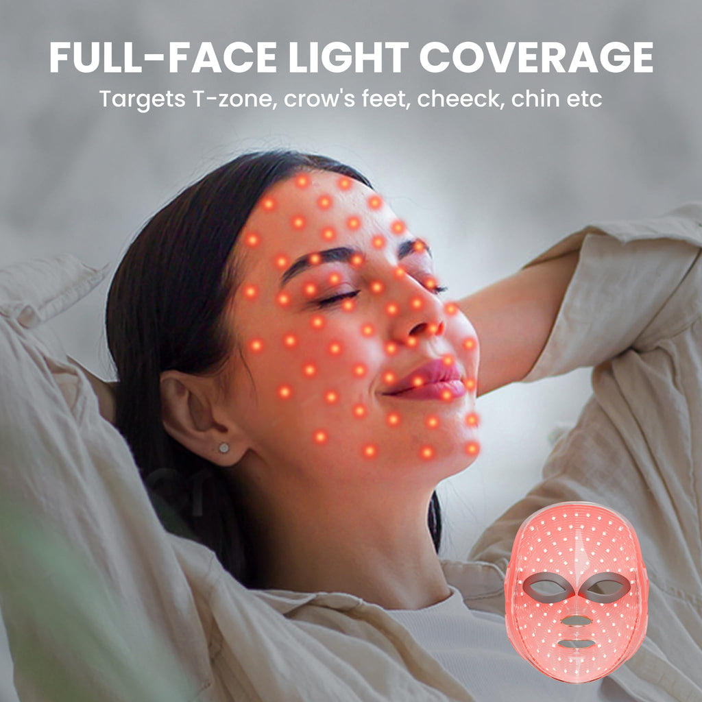 LED Facial Mask for Skin Care | Light Therapy


