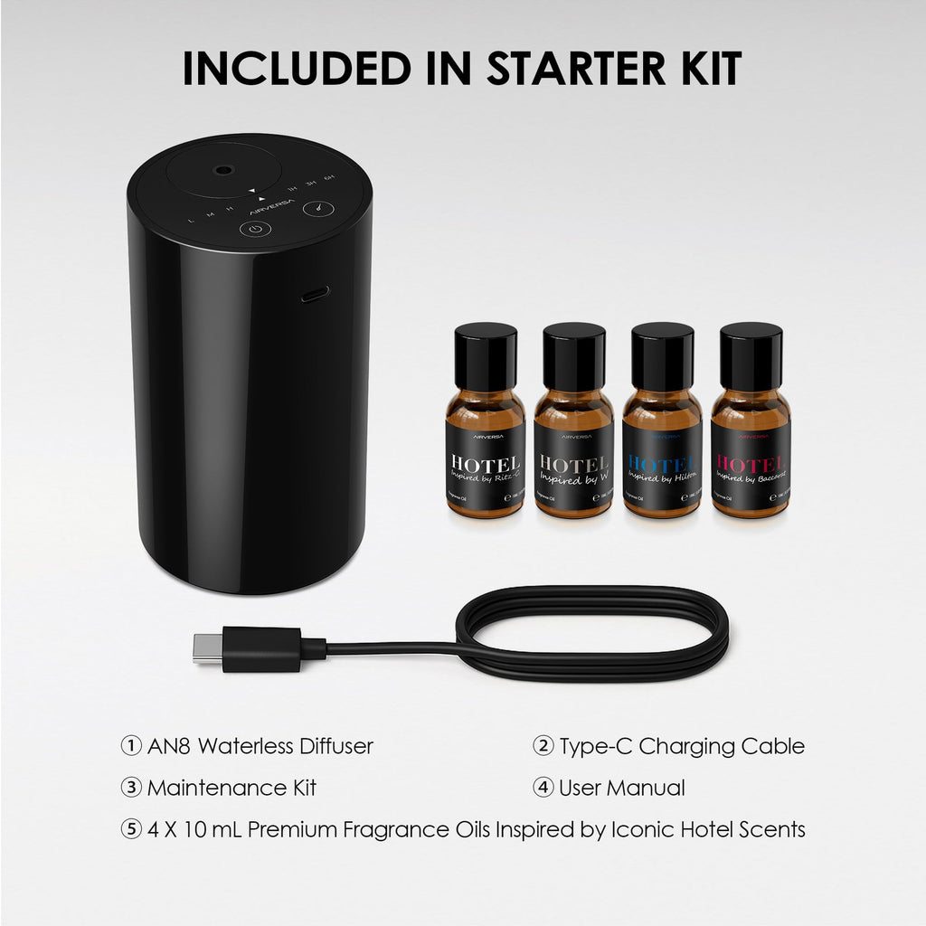 Airversa Waterless Diffuser Starter Kit

