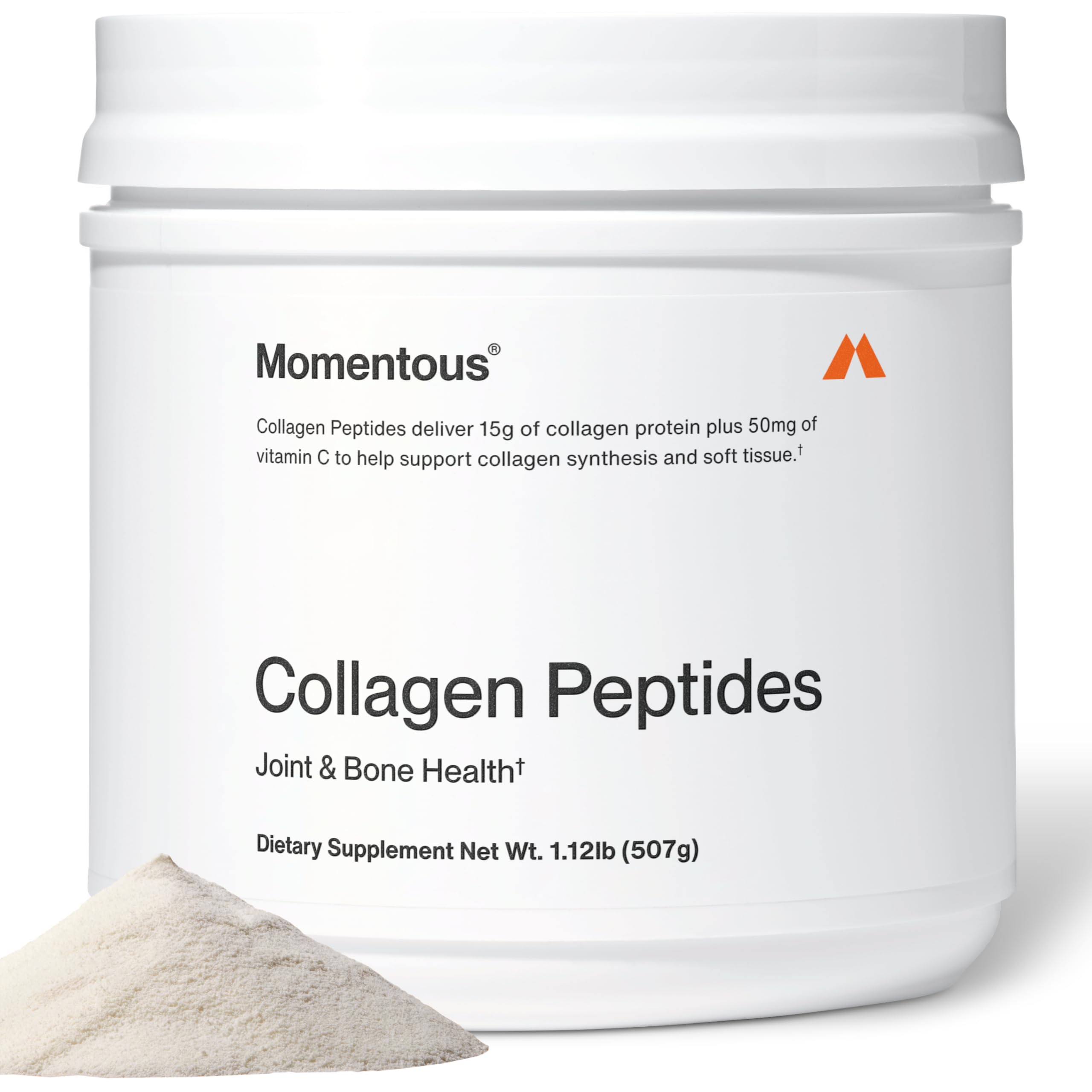 Momentous Collagen Peptides Powder Fortigel Vitamin C

