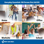 First Aid Only OSHA First Aid Kit for Home Office Car

