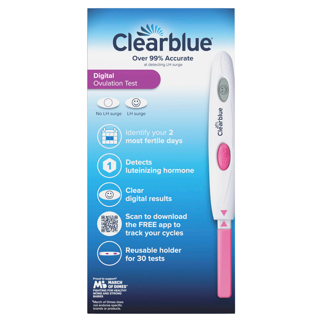 Clearblue Digital Ovulation Test | Predicts Fertile Window


