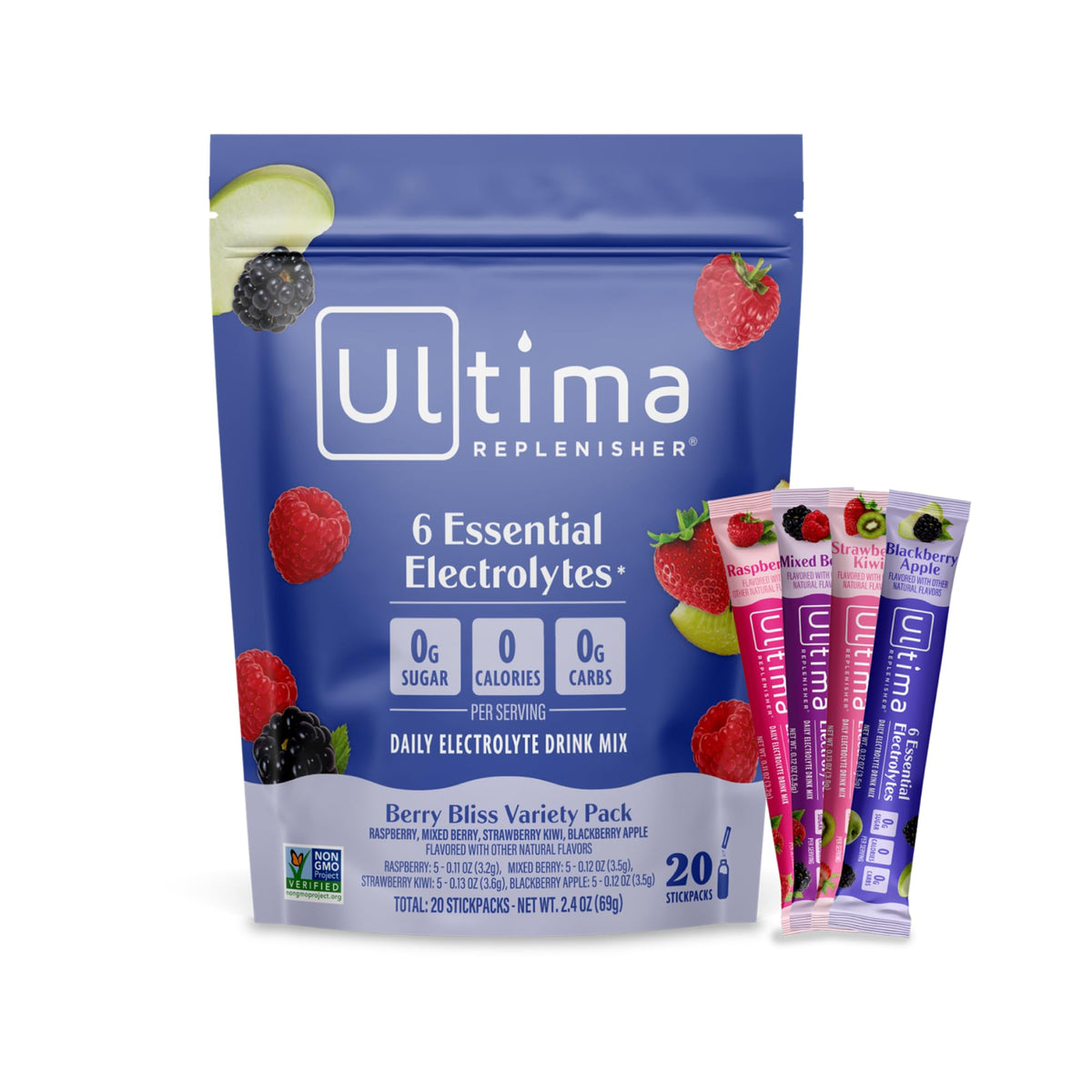 Ultima Replenisher Electrolyte Powder - Zero Sugar Hydration