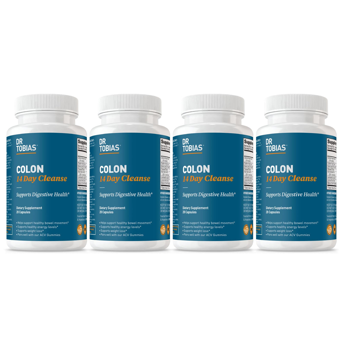 Dr. Tobias Colon Cleanse for Digestive Health and Gentle Detox