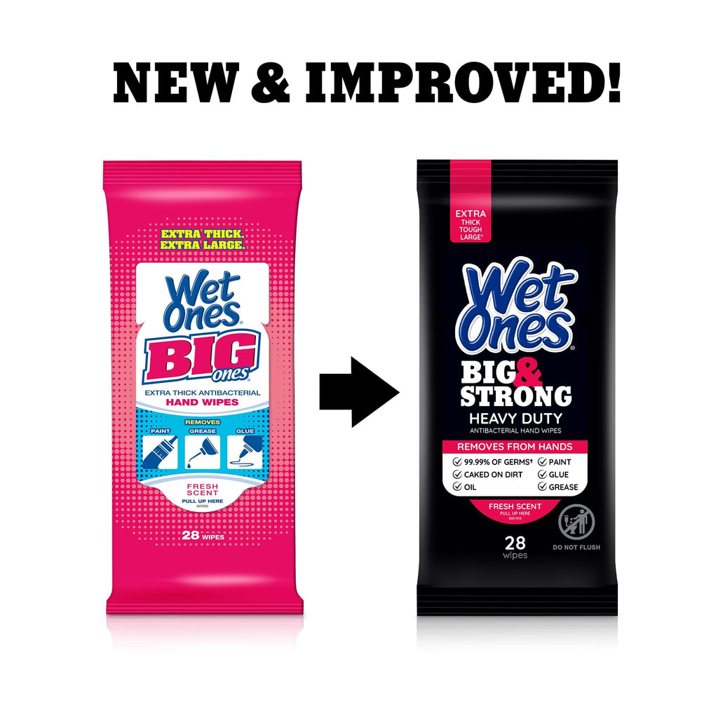 Wet Ones Antibacterial Hand Wipes - Germ Protection

