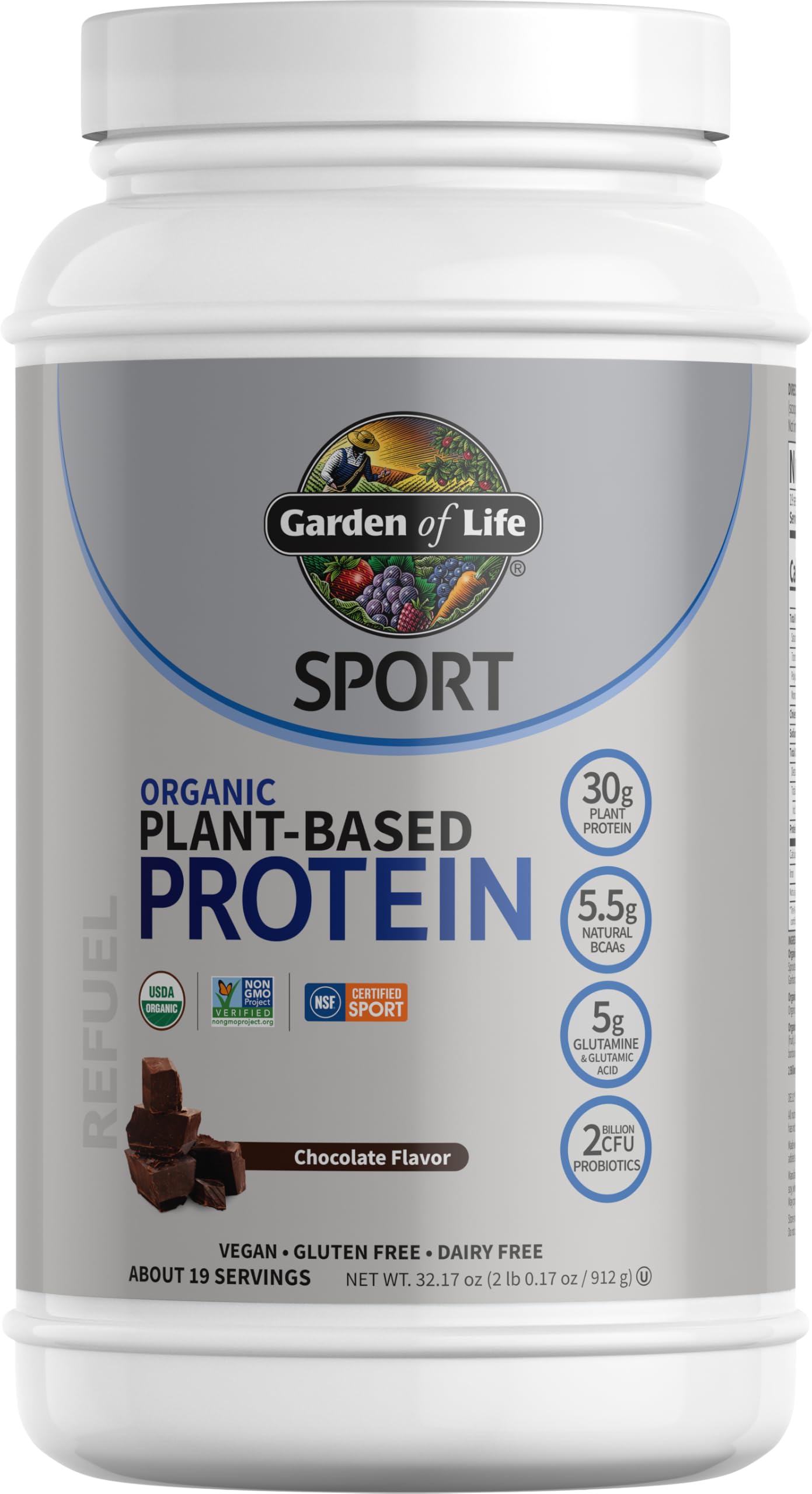 Garden of Life Sport Organic Vegan Protein Powder

