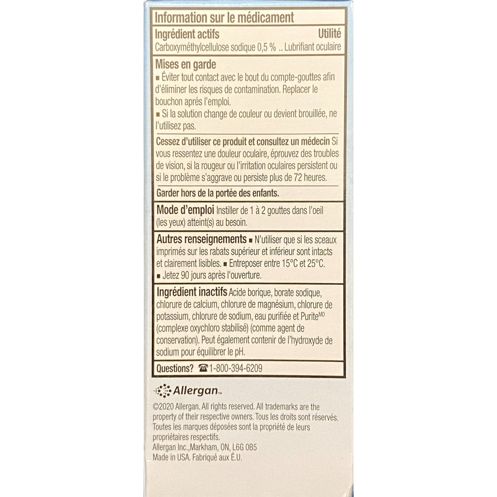 Refresh Tears Lubricant Eye Drops for Dry Eye Relief

