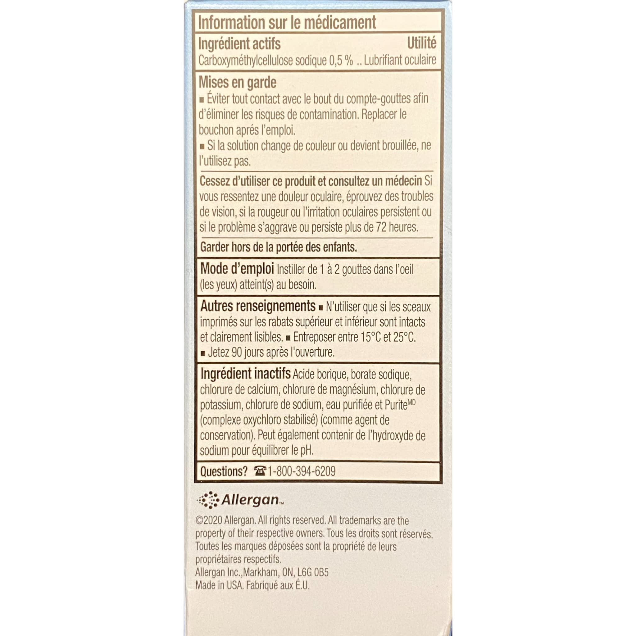 Refresh Tears Lubricant Eye Drops for Dry Eye Relief

