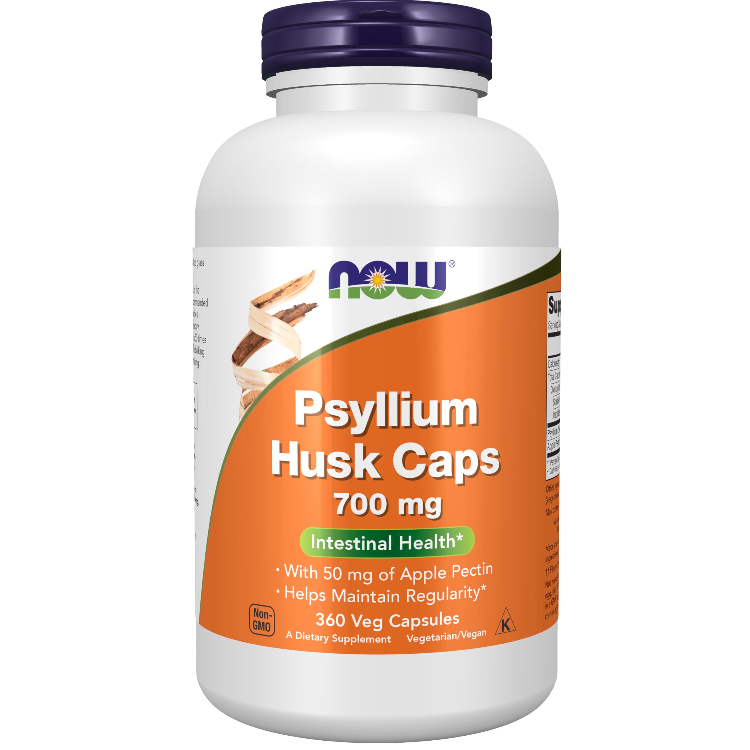 NOW Foods Psyllium Husk Capsules with Pectin

