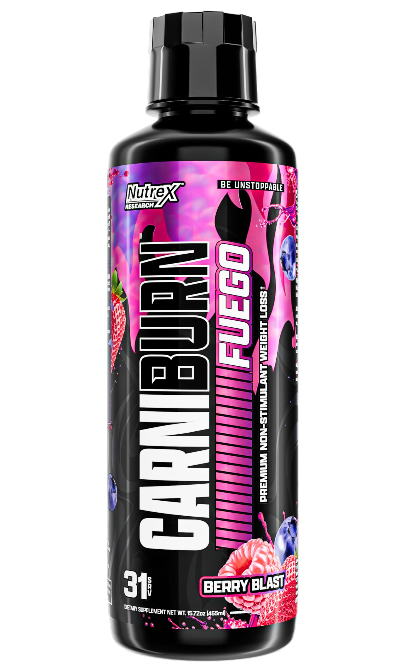 Nutrex Carniburn Liquid L-Carnitine – Stimulant-Free Booster