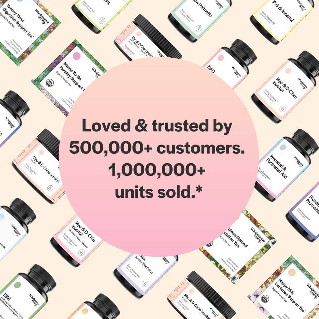 Wholesome Promise Myo-Inositol & D-Chiro Inositol Capsules

