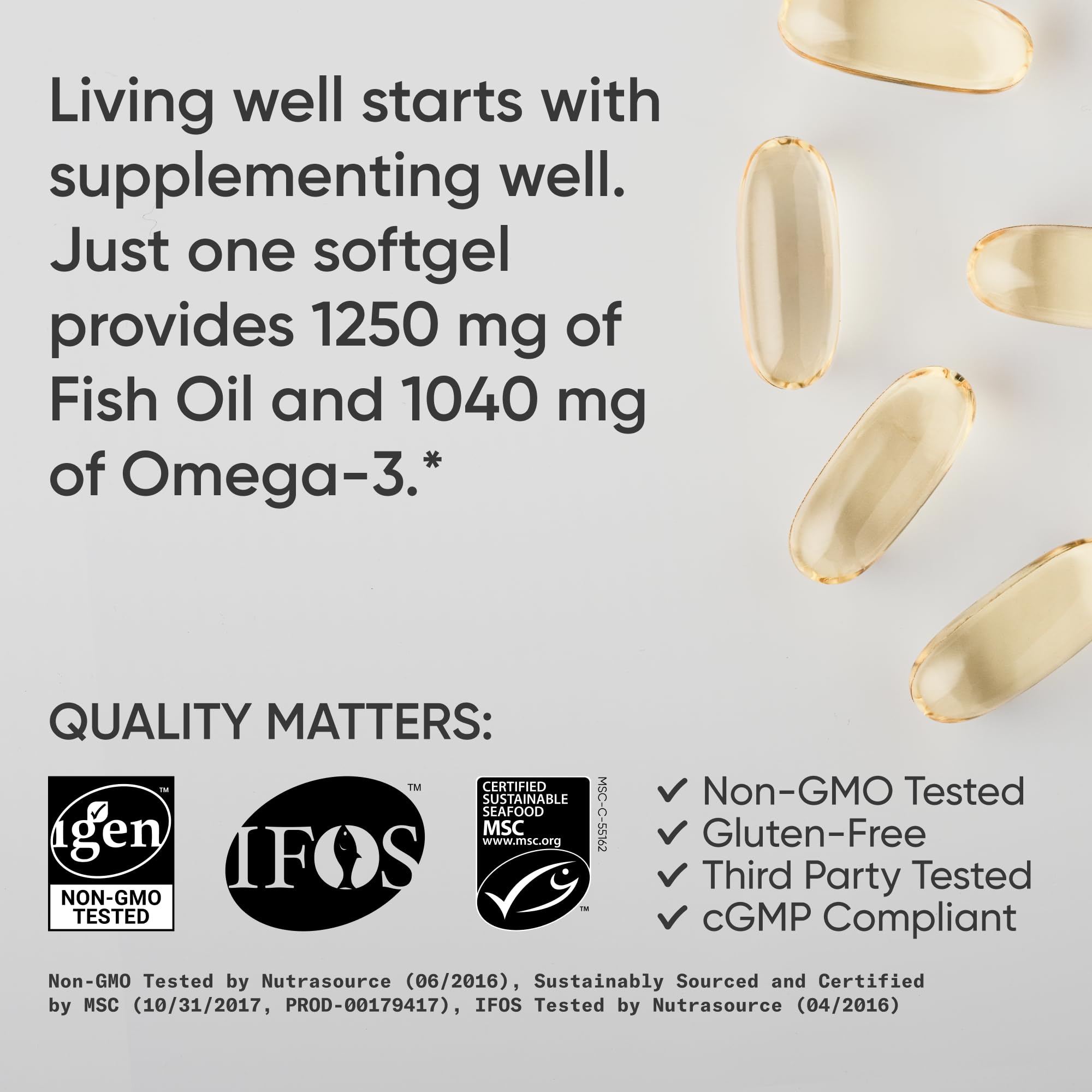 Sports Research Omega-3 Fish Oil Triple Strength


