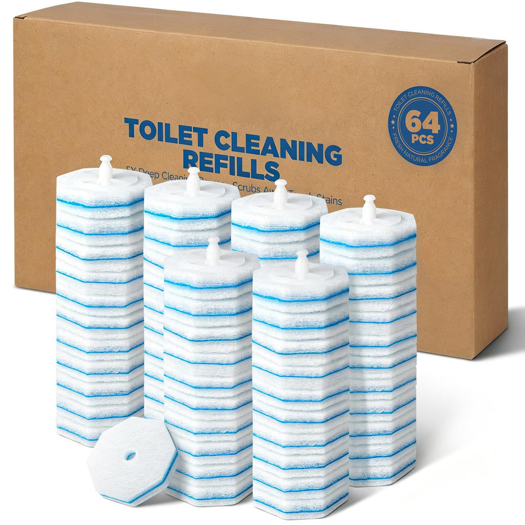 Caspeak Toilet Wand Refills - 5X Cleaning Power


