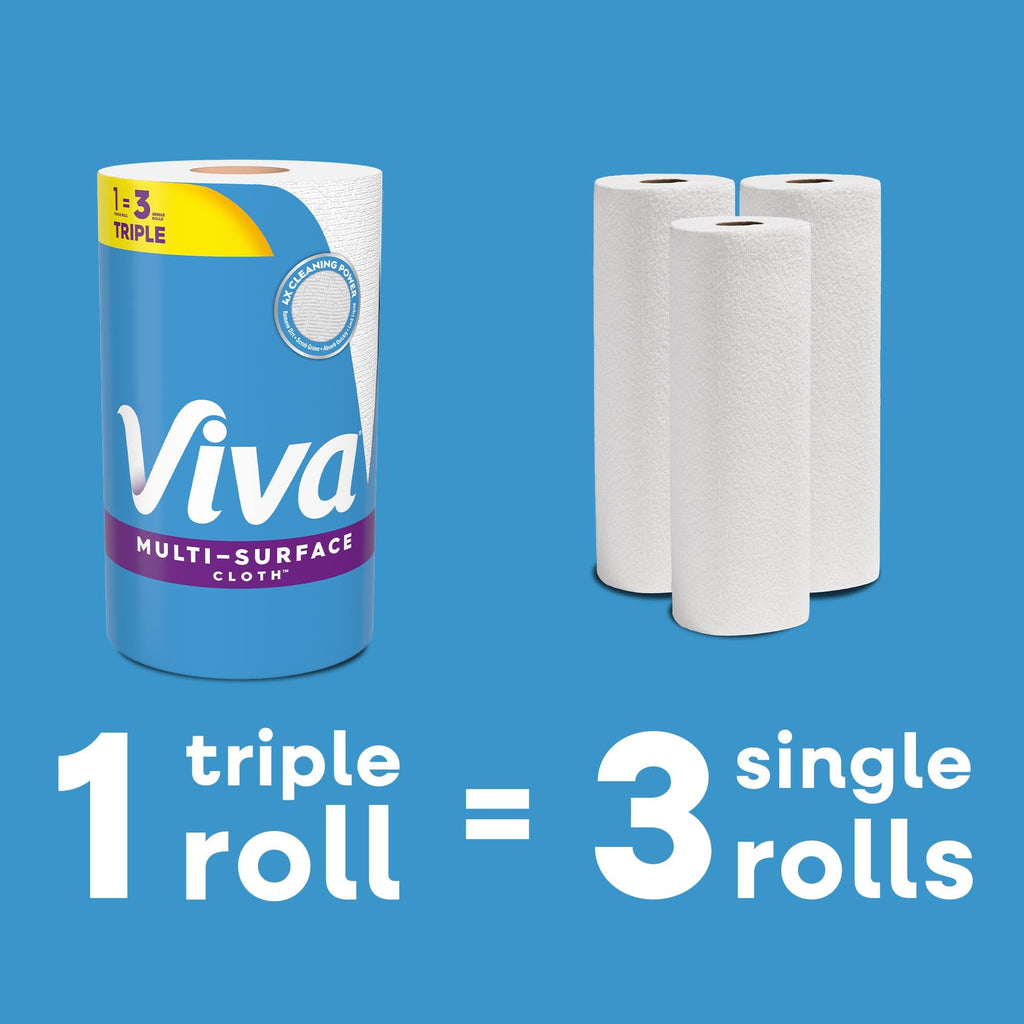 Viva Multi-Surface Cloth Paper Towels - Choose-A-Sheet


