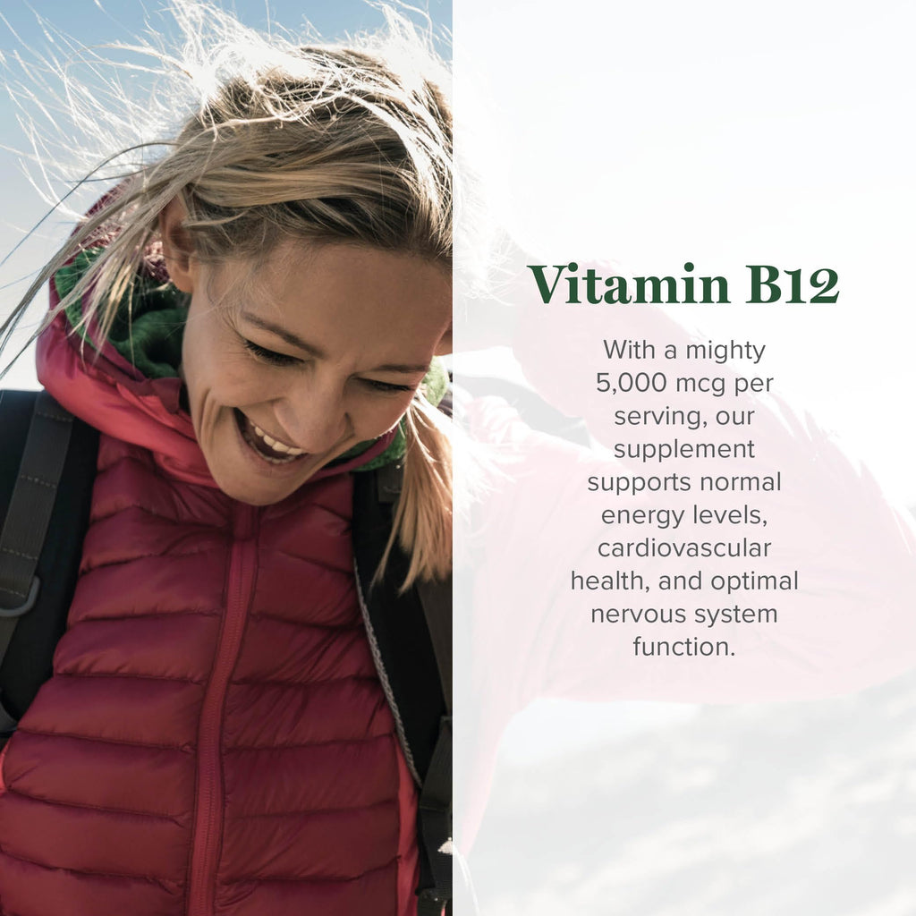 Global Healing Vitamin B12 Sublingual Liquid - Organic

