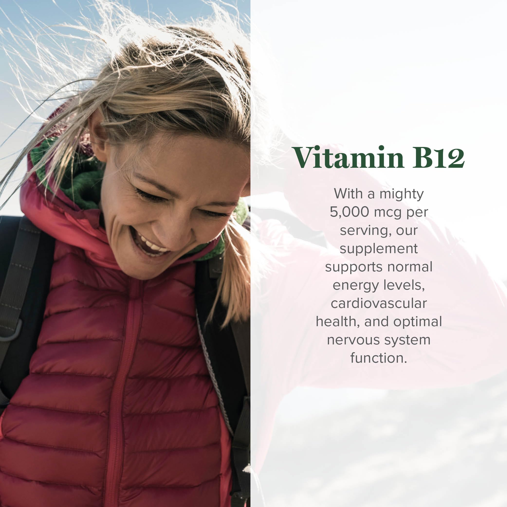 Global Healing Vitamin B12 Sublingual Liquid - Organic

