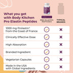 Body Kitchen Pro Elastin Peptides 1000mg - Skin Support

