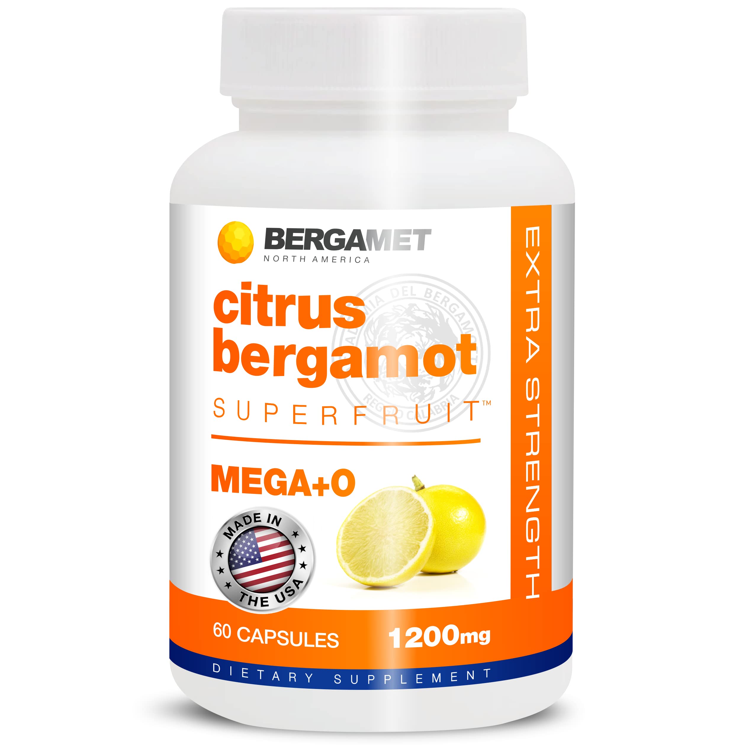 BergaMet Citrus Bergamot 170:1 Extract 80% Polyphenols