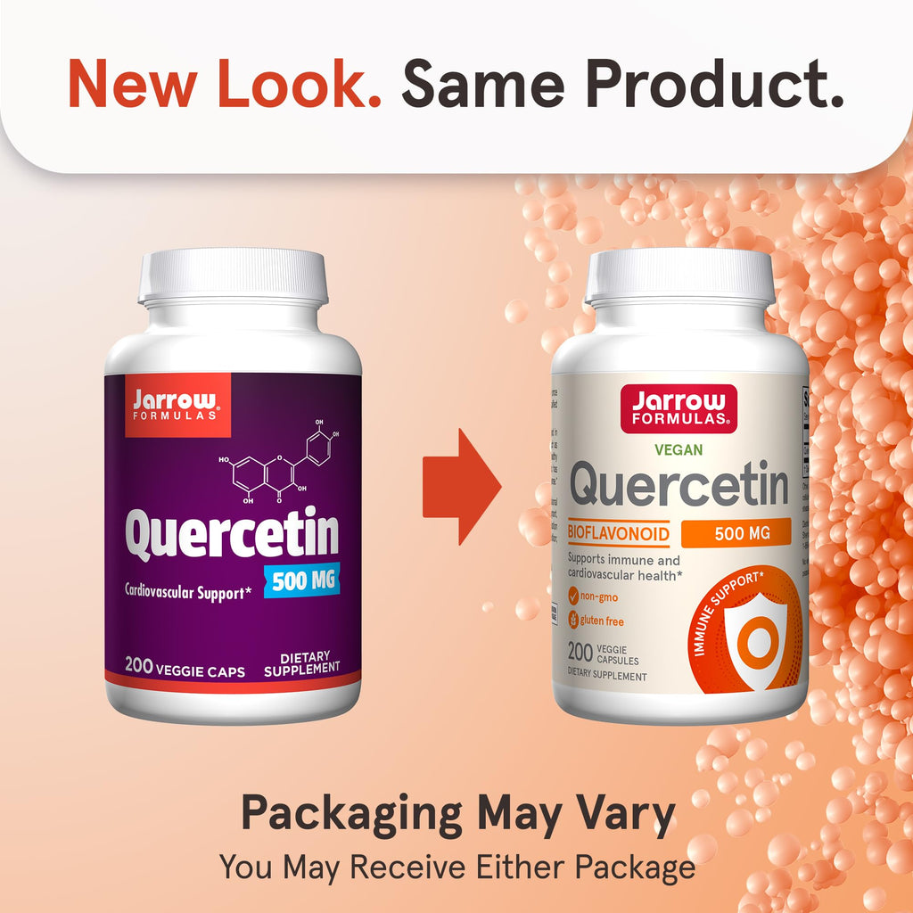 Jarrow Formulas Quercetin 500 mg Vegan Capsules

