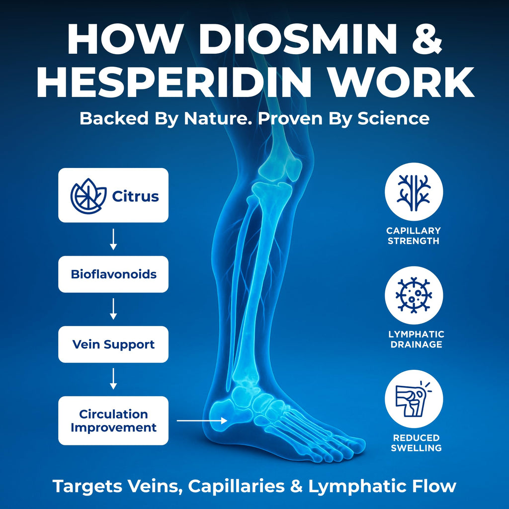 Diosmin Hesperidin Supplement - We Like Vitamins Circulation


