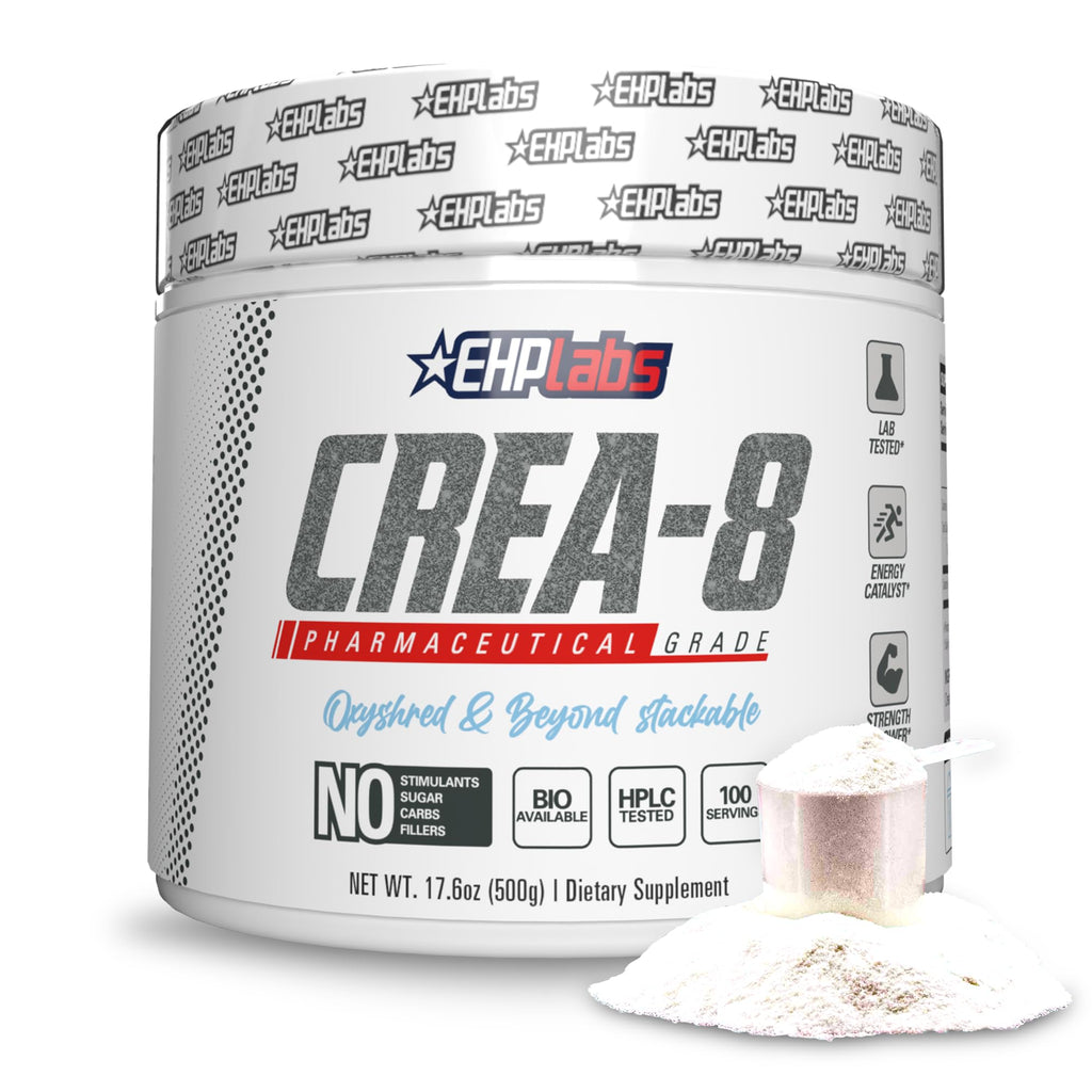 EHP Labs CREA-8 Micronized Creatine Monohydrate Powder

