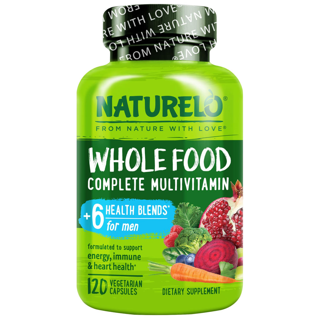 Naturelo Men's Whole Food Multivitamin - Energy & Health

