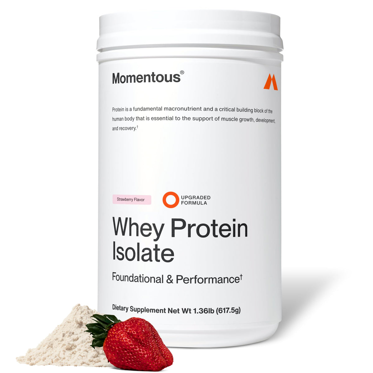 Whey Protein Powder Momentous Essential Grass-Fed