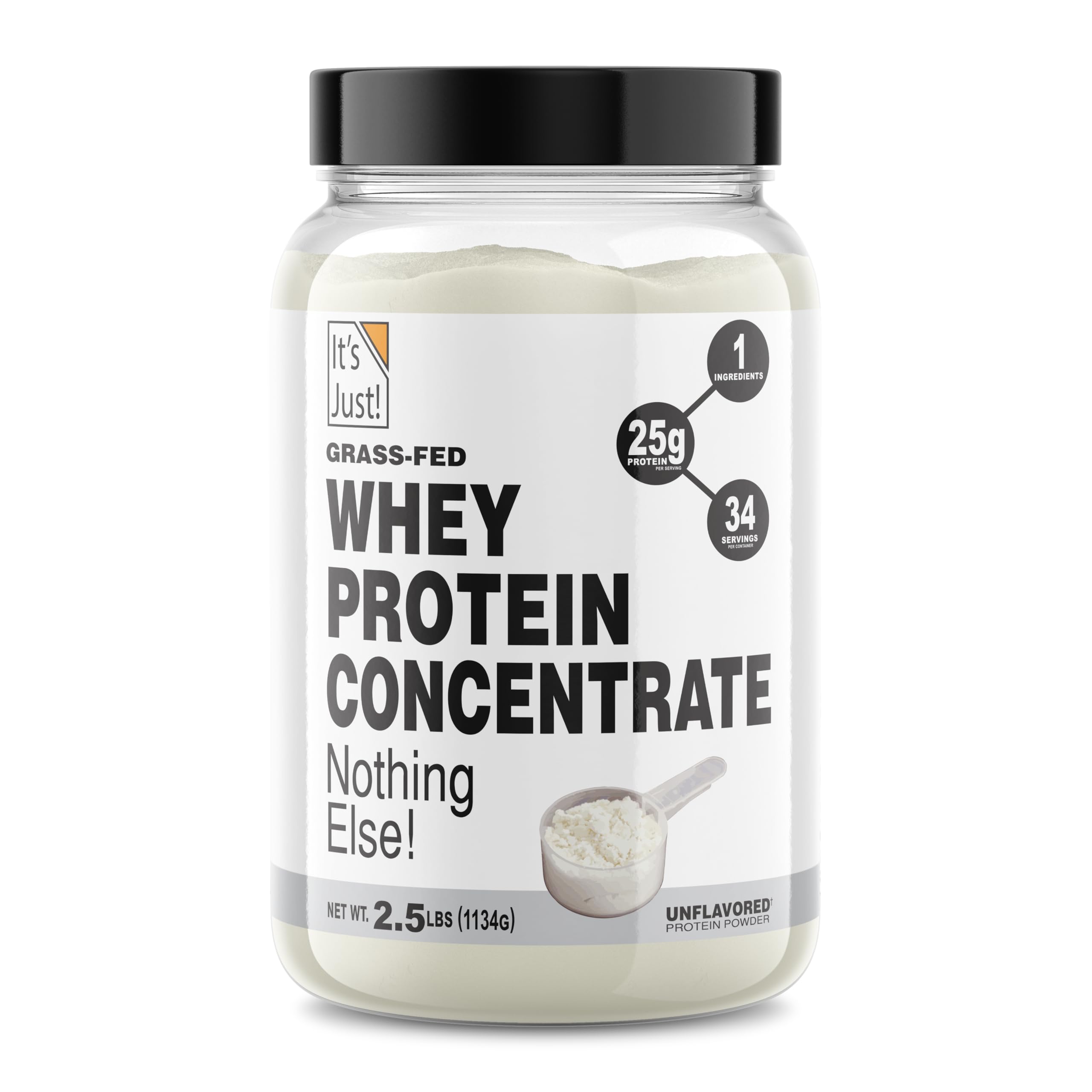 It's Just! 100% Whey Protein Concentrate Powder