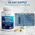 Dr. Berg Omega-3 Cod Liver Oil Supplement

