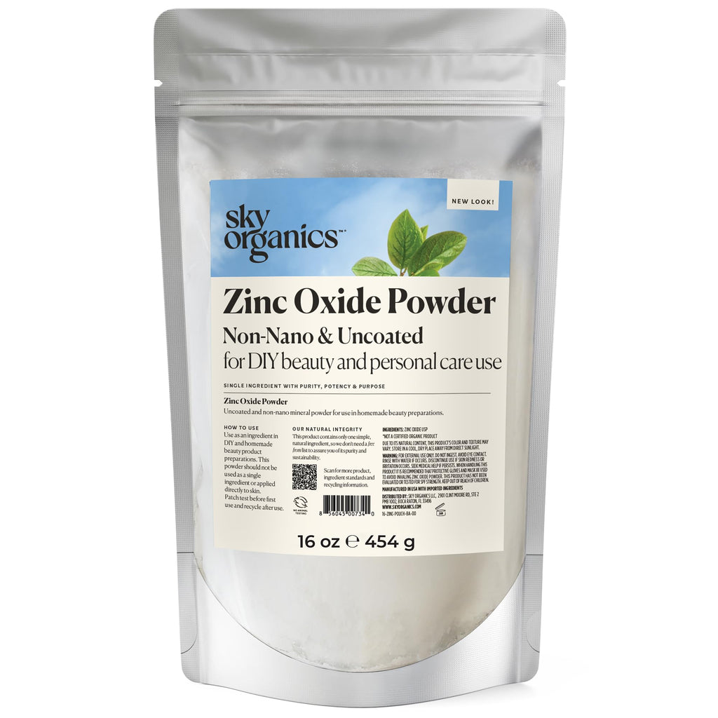 Sky Organics Zinc Oxide Powder for DIY Beauty

