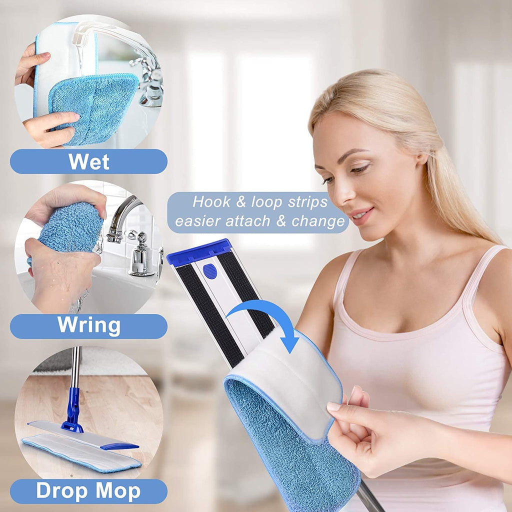 Professional Microfiber Flat Mop

