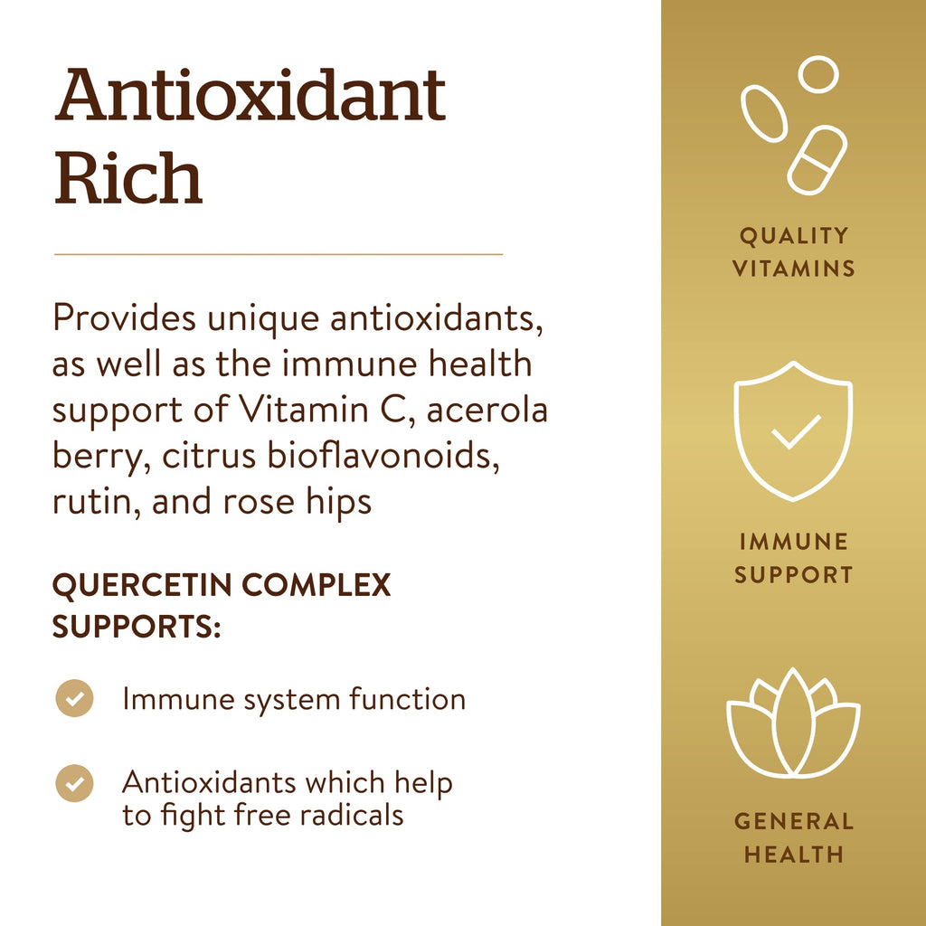 Solgar Quercetin Complex with Ester-C Plus | Immune Support

