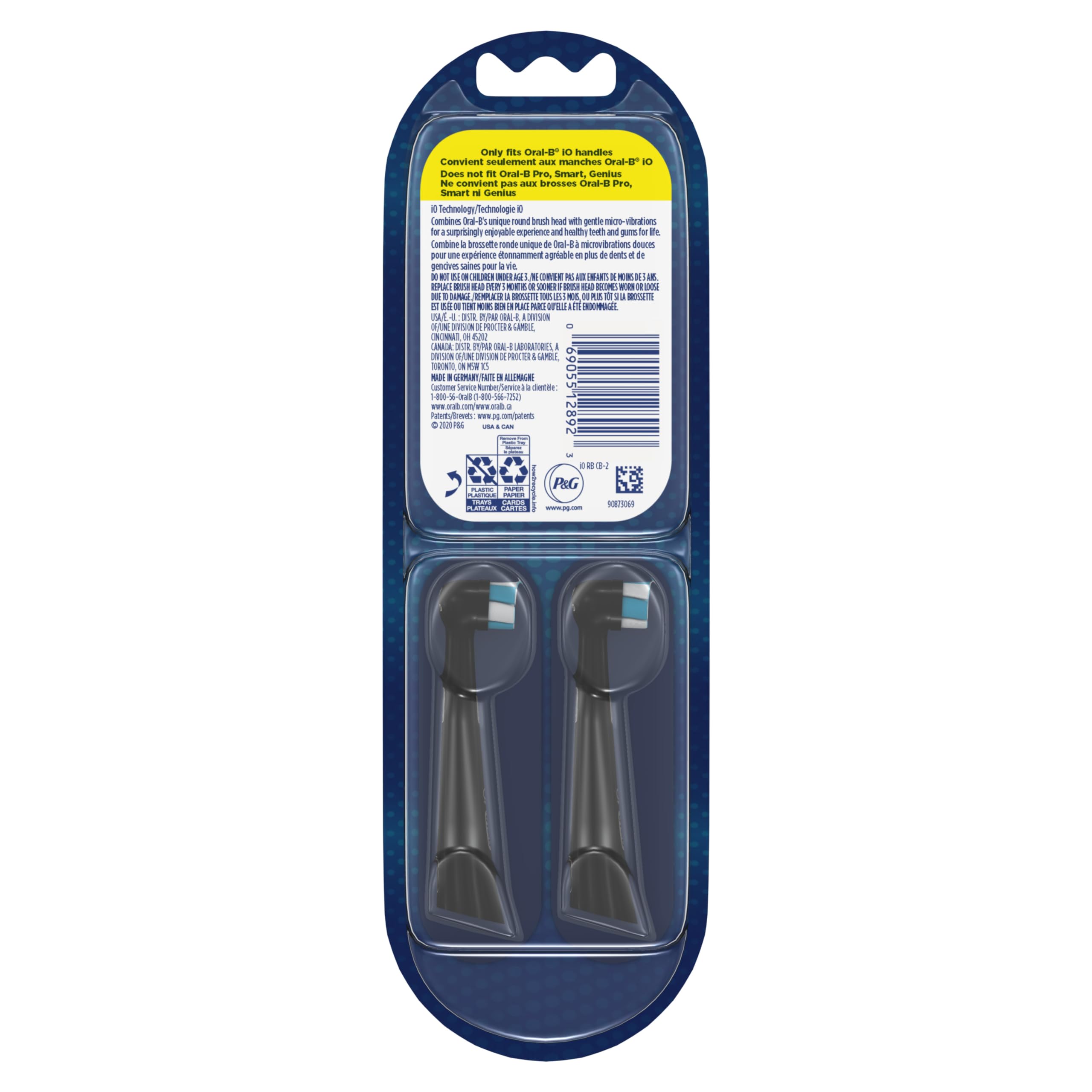 Oral-B iO Series Ultimate Clean Replacement Brush Heads

