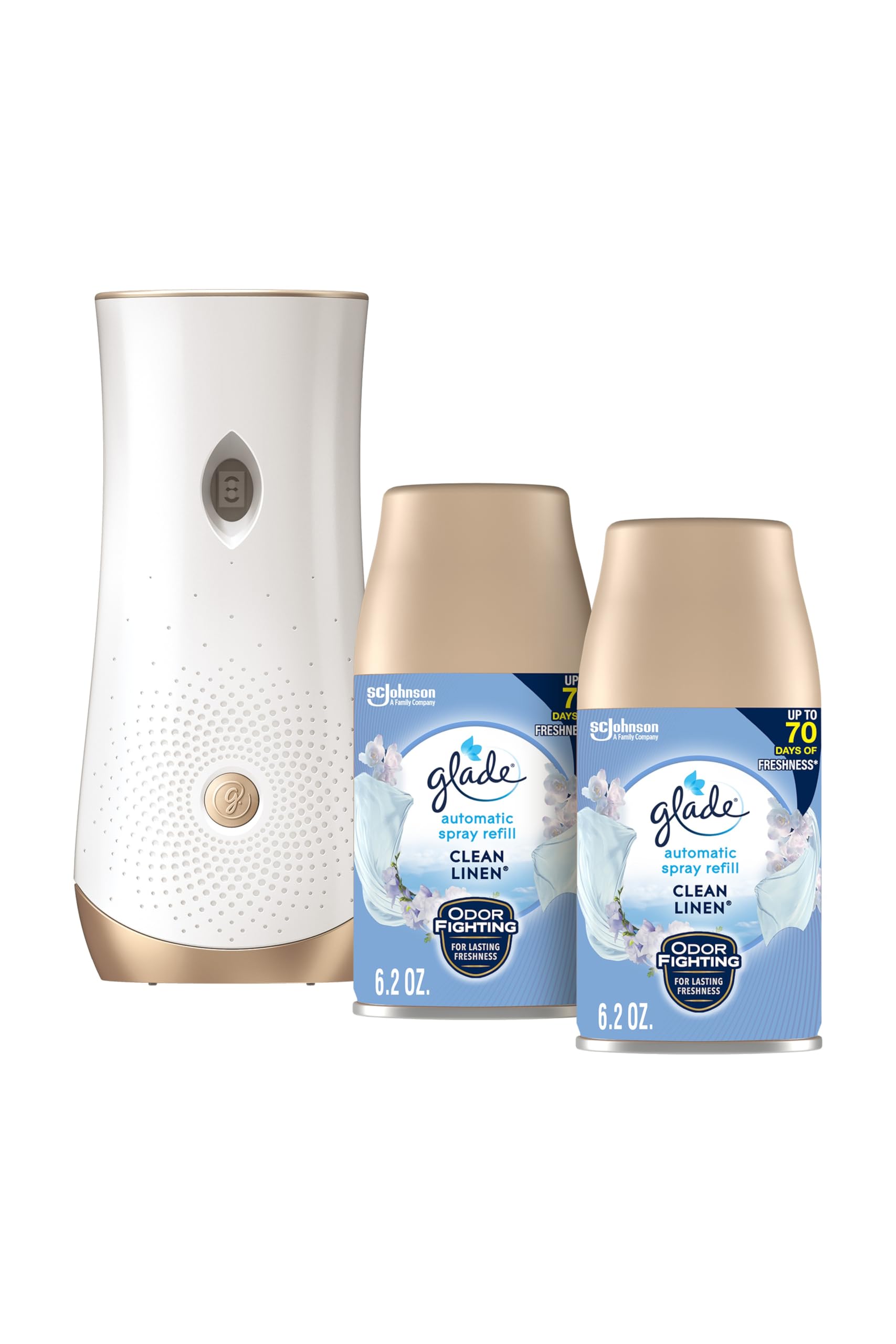 Glade Automatic Spray Refill and Holder Kit for Home and Bathroom